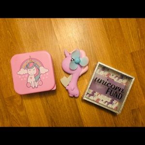 Fun Unicorn trio set